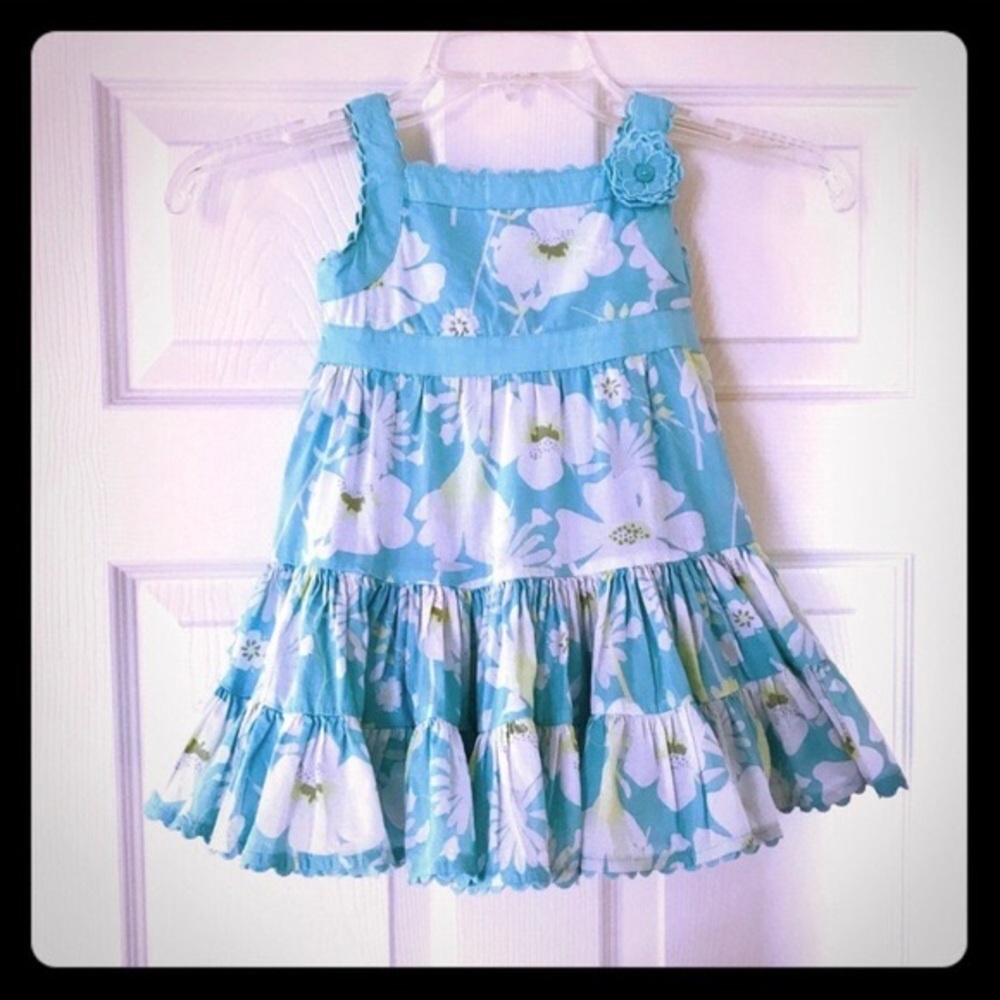DRESS - Beautiful floral sundress size 12-18 months